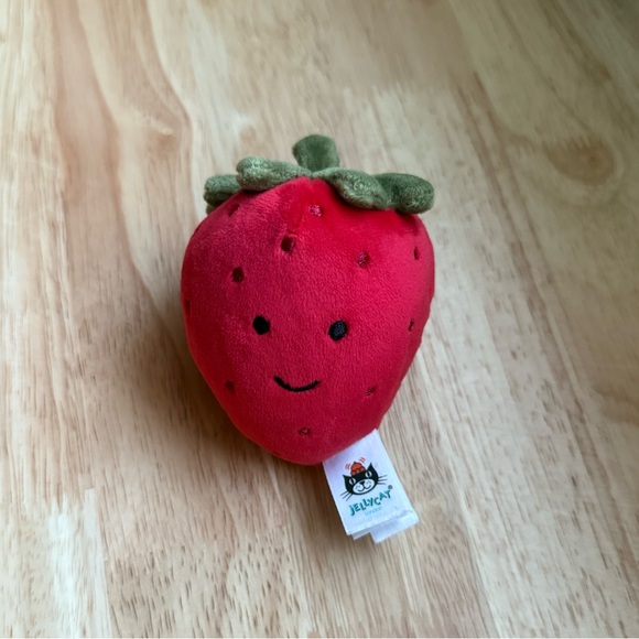 Jellycat Other - *Retired* Jellycat Fabulous Fruit Strawberry
